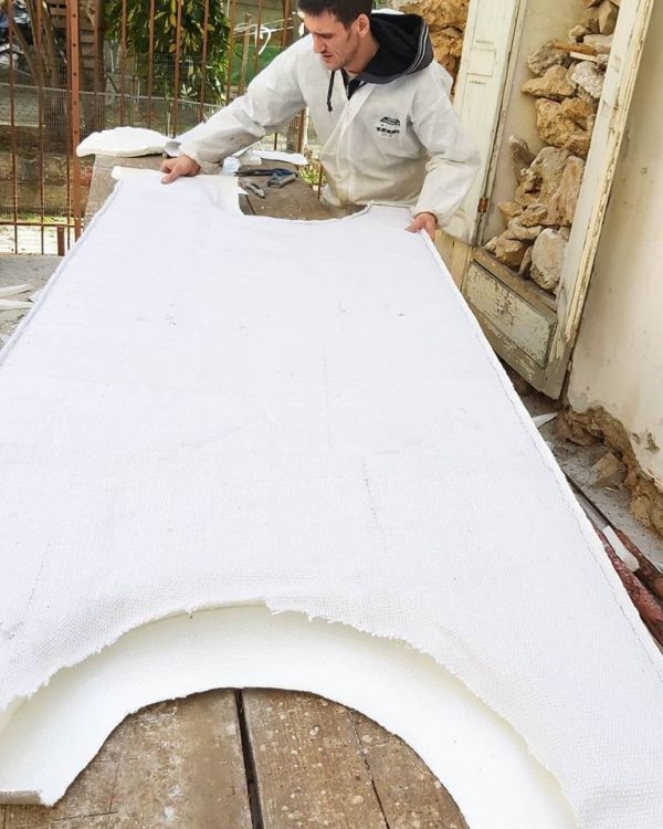 Manufacture of thermal insulation covers Labrinakos Stavros