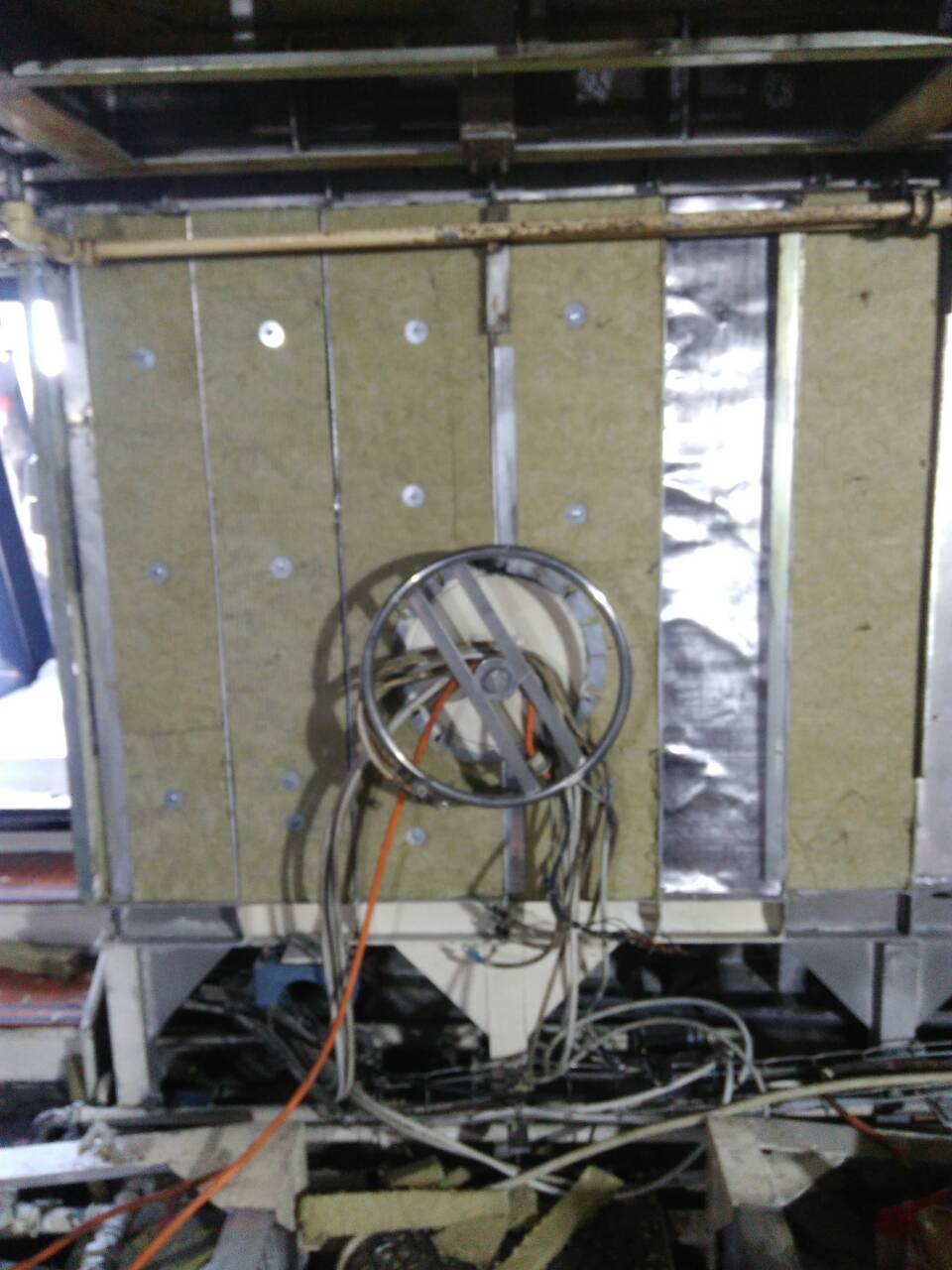 Engine room sound insulation