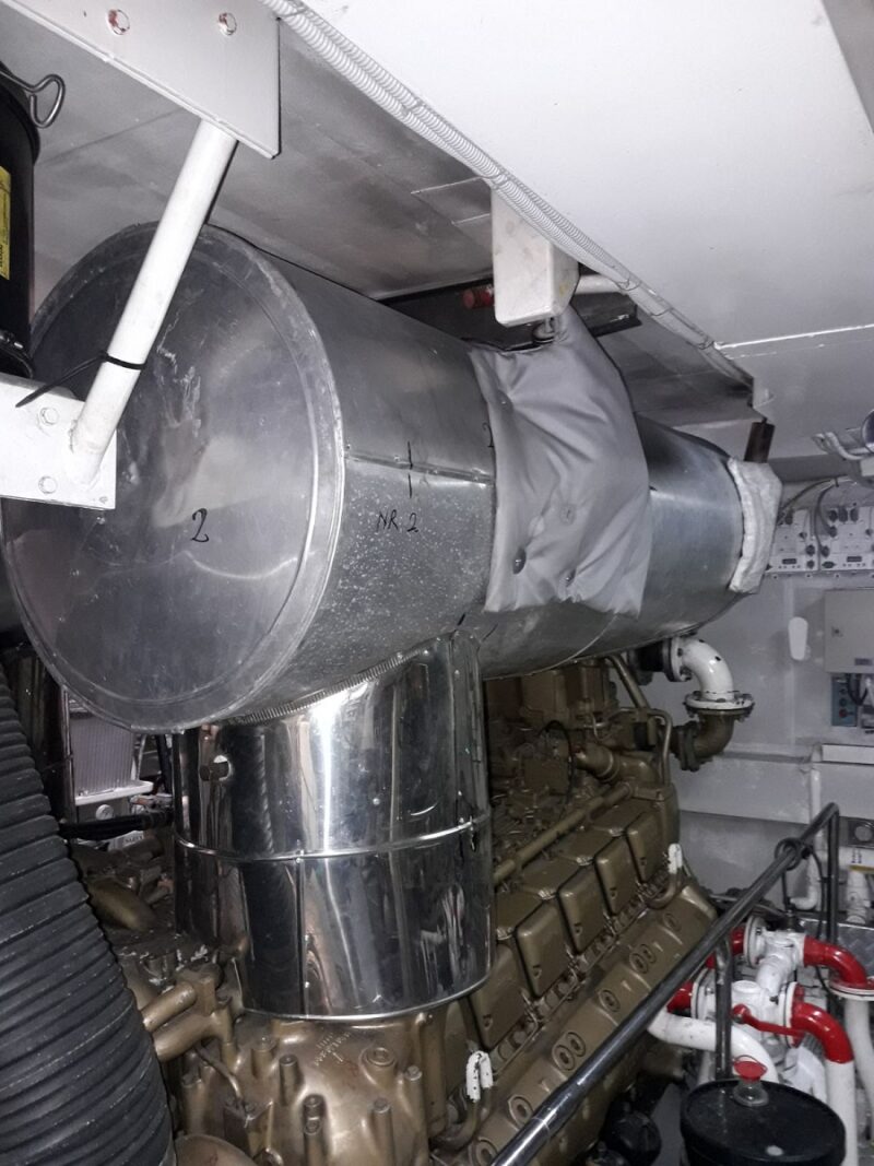 Exhaust pipe insulation Labrinakos Stavros