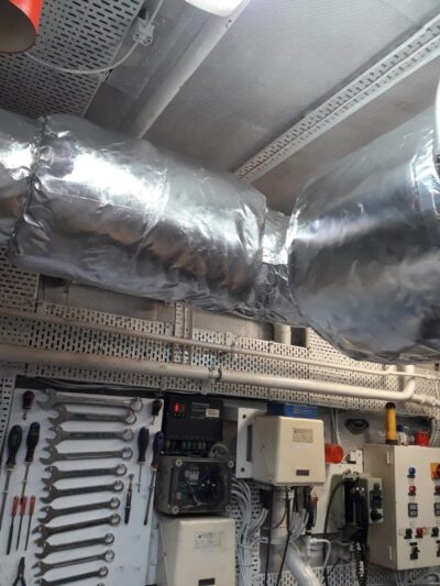 Exhaust pipe insulation - Labrinakos Stavros