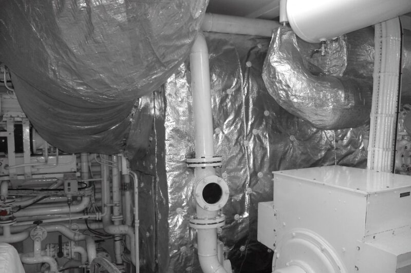 Exhaust pipe insulation Labrinakos Stavros